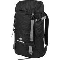KIRKJUBØUR® "Abisko" Premium Outdoor Trekking Rucksack 30 L schwarz