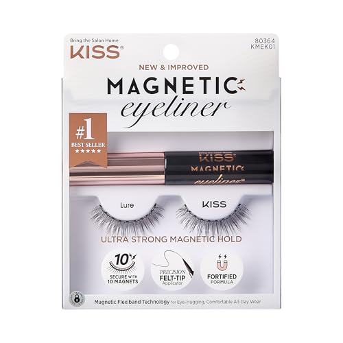 KISS Magnetic Lash Collection Eyeliner & Lash Set - Lure von KISS