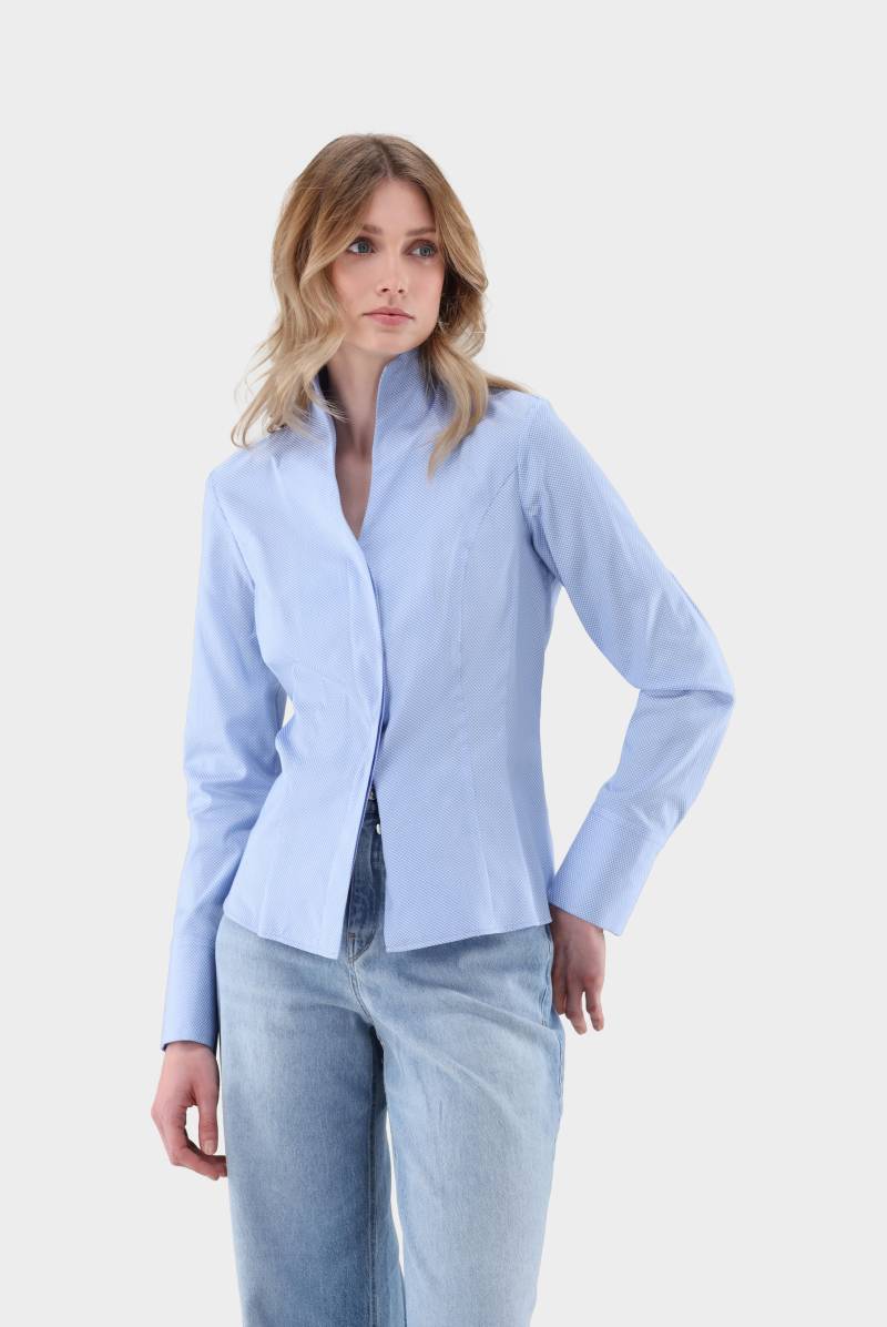 Popeline Kelchkragenbluse von van Laack