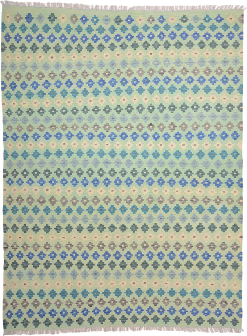 Kelim Orientteppich 180 x 240 Weiss (Afghanistan) Handgewebt