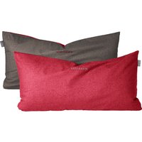 Kissenhüllen 2er-Set Renforcé rot - SCHIESSER Home 40*80 von Schiesser