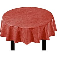 Klassisch marmorierte Wachstuch-Tischdecke, Bordeaux, Grösse 155