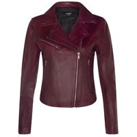 Klassische Damen-Brando-Bikerjacke aus Leder in Loughton