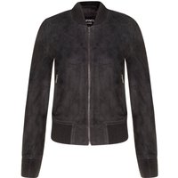 Klassische MA-1 Wildleder-Bomberjacke für Damen – Newbury Klassische MA-1 Wildleder-Bomberjacke für Damen – Newbury