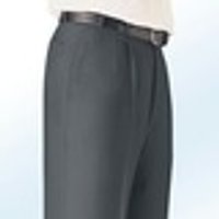 «Klaus Modelle»-Hose mit seitlichen Paspeltaschen in 5 Farben Dunkelgrau Grösse 57 dunkelgrau Gr. 57 Herren