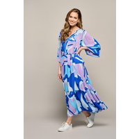 Kleid mit Alley-Print Multi