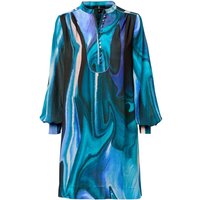 Kleid mit Dhalia-Print Multi