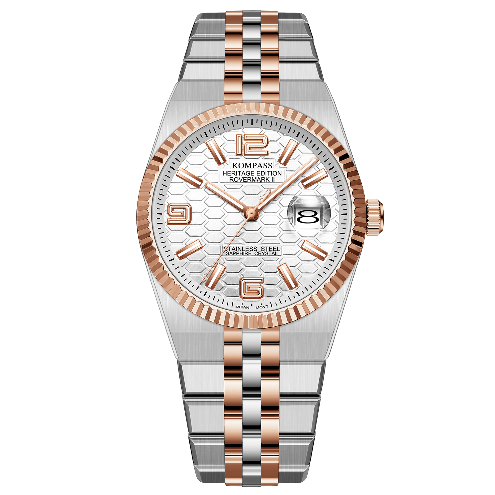 Kompass Rovermark II Silver Rose Gold