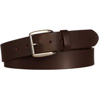 Kreis Ledermanufaktur Gürtel aus Leder mit eckiger Metallschließe Kreis Ledermanufaktur Gürtel aus Leder mit eckiger Metallschließe von Kreis Ledermanufaktur
