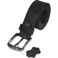 Kruze Herren Schwarzer Ledergürtel