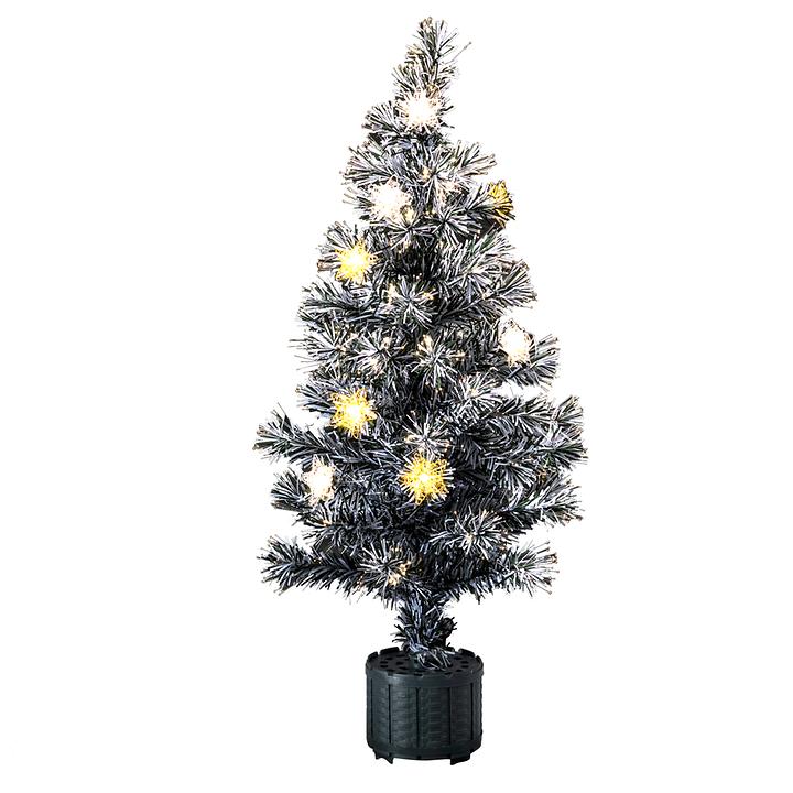 LED-Fiberoptik-Baum H 120 cm