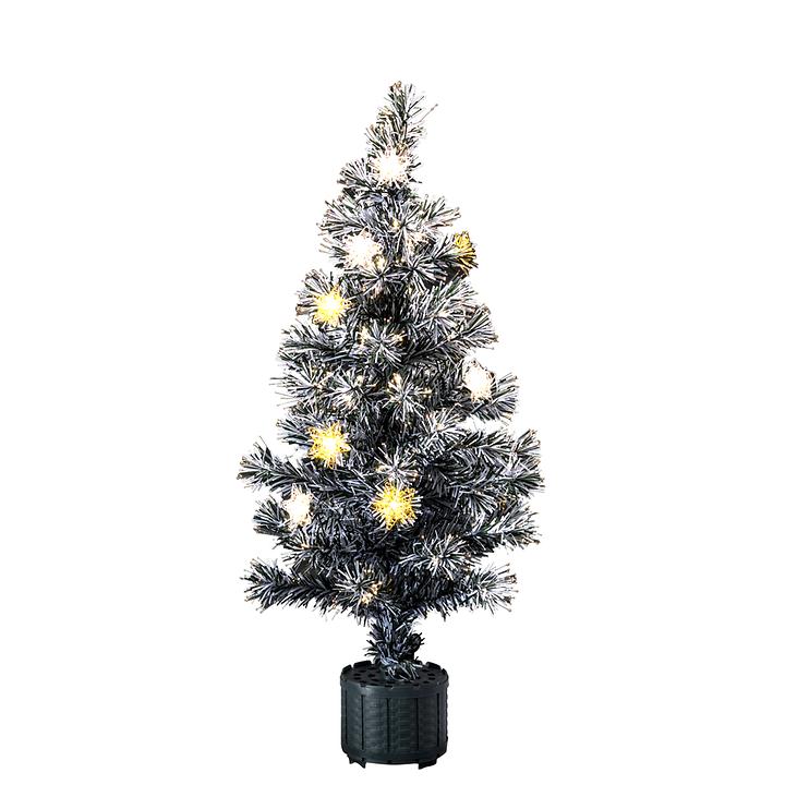 LED-Fiberoptik-Baum H 90 cm