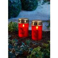 LED-Grablicht, 2er-Set, Rot