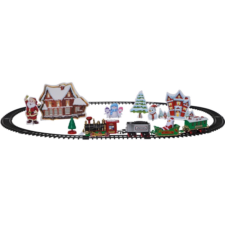 LED-Weihnachtszug 'X-Mas Train' L 103 x H 9 x B 78 cm