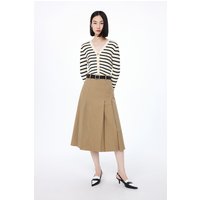 LILY BUSINESS FASHION GESTREIFTE STRICKJACKE DAMEN OFF-WHITE LILY BUSINESS FASHION GESTREIFTE STRICKJACKE DAMEN OFF-WHITE