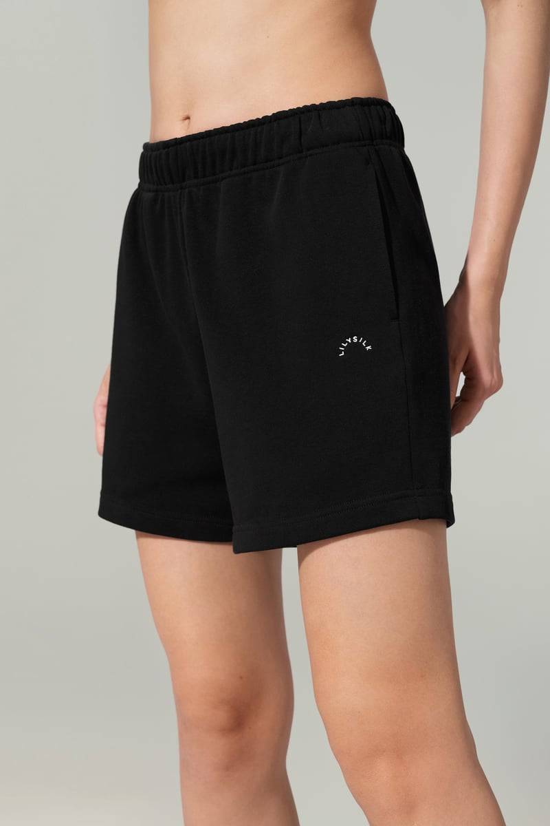 LILYSILK Damen Porchlight Lounge Shorts Schwarz XS - Seidig Weich, Atmungsaktiv & mit Taschen LILYSILK Damen Porchlight Lounge Shorts Schwarz XS - Seidig Weich, Atmungsaktiv & mit Taschen