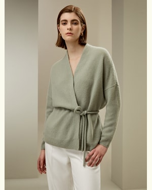 LILYSILK Frauen Cardigan Damen Aqua DE Vorderseite Umwickeln Entspannte Passform XS LILYSILK Frauen Cardigan Damen Aqua DE Vorderseite Umwickeln Entspannte Passform XS