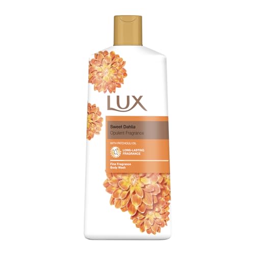 LUX Sweet Dahlia with Patchouli Oil Body Wash - Sanftes & beruhigendes Frauen und Männer Duschgel, pflegende, aromatische Körperpflege, Bade- und Duschschaum, duschbad Essential - 1er Pack, 600 ml von Lux