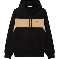 Lacoste - Kapuzenpullover Blockfarben für Herren (Schwarz)
