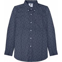 Lambretta Tonal Paisley Herren Langarm Hemd RWIS1383
