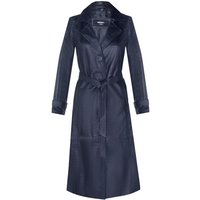 Langer Damen-Trenchcoat mit Bindegürtel – Ongar