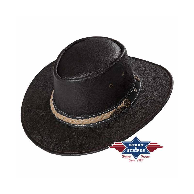 Lederhut Westernhut Outdoor Hut Model -Miles- von Stars & Stripes