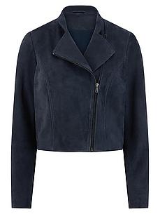Lederjacke TALBOT RUNHOF X PETER HAHN blau