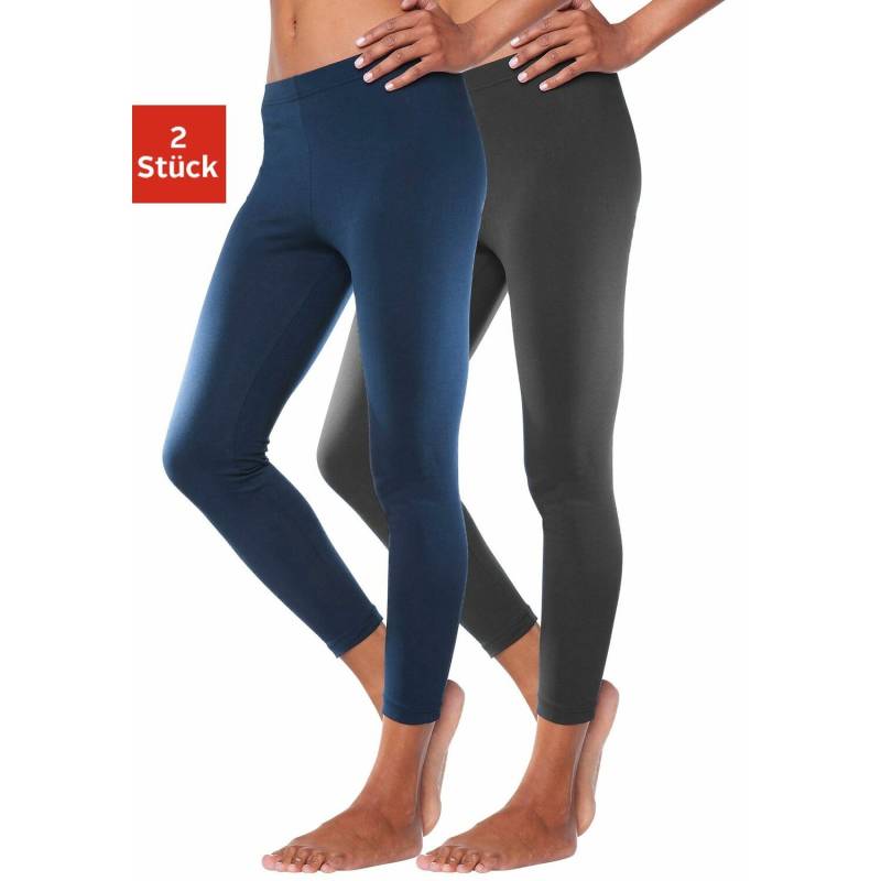 VIVANCE ACTIVE Leggings Damen navy, schwarz Gr.44/46 von VIVANCE ACTIVE
