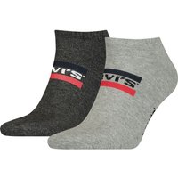 Levis Unisex Sneaker Sportsocken Low Cut Sportswear Logo 2er Pack von Levis