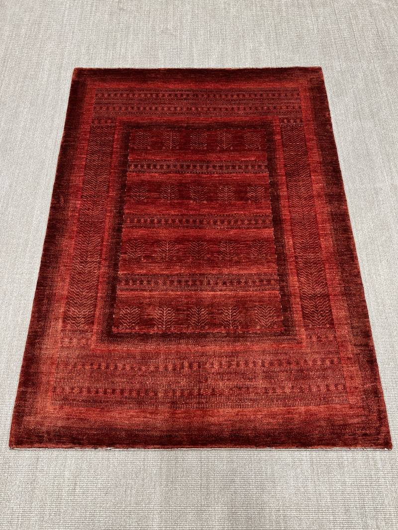 Loribaft Perserteppich 230 x 170 Rot (Iran) Handgeknüpft