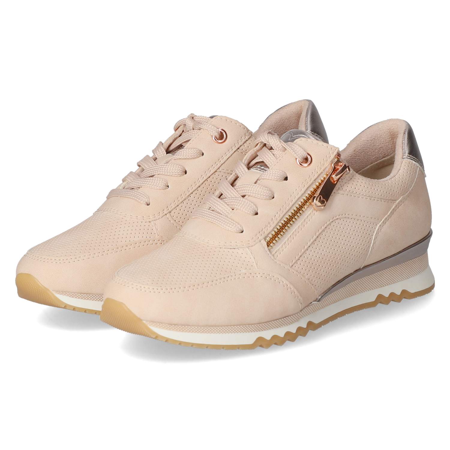 Marco Tozzi Low Sneaker  Rosa - Gr. 40 - Rosa - von Marco Tozzi
