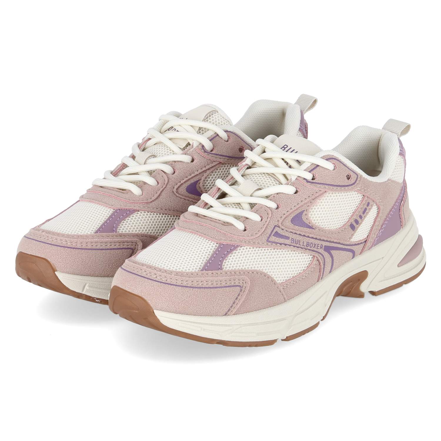 Bullboxer Low Sneaker  Rosa - Gr. 40 - Rosa - von Bullboxer