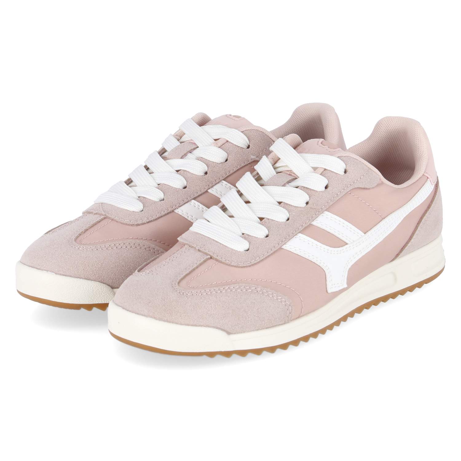 Bullboxer Low Sneaker  Rosa - Gr. 40 - Rosa - von Bullboxer
