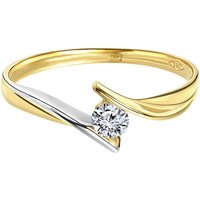 Lucardi - Ringe 9 carat 1 ct Damen (305.99 € / 1 ct)