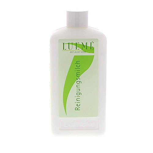 Lueme Reinigungsmilch mit Aloe Vera Gesichtsreinigung und Make up Entferner, 500 ml von Lueme