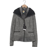 Luis Trenker Damen Strickjacke, grau, Gr. 46