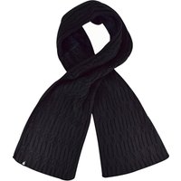 Luxus-Fleece-Winterschal für Damen | Wärmehalter | Thermo-Modeschal für Damen, Schwarz