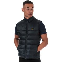 Lyle And Scott Wattierte Weste für Herren in Navy