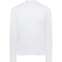 Lyle & Scott Herren Interlock Oversized Langarm-T-Shirt (Weiß)