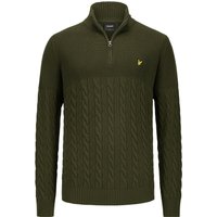 Lyle & Scott Troyer mit Zopfmuster und Logo-Stickerei von Lyle & Scott