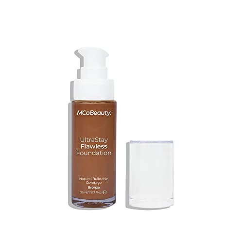 MCoBeauty UltraStay Flawless Foundation – Bronze für Frauen 33,5 g Foundation von MCoBeauty