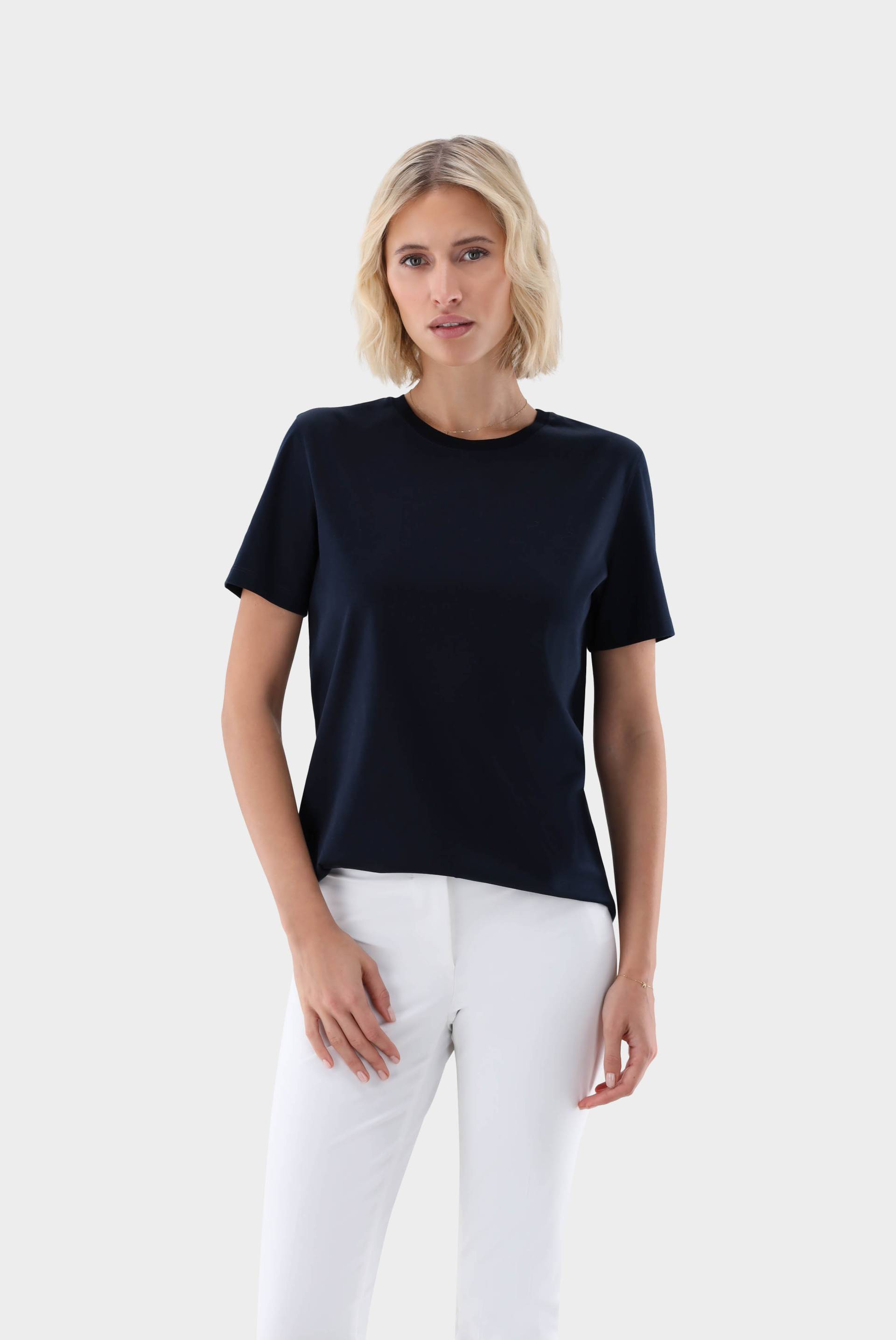 Jersey T-Shirt von van Laack