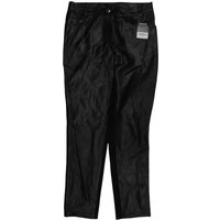 Madeleine Damen Stoffhose, schwarz, Gr. 42