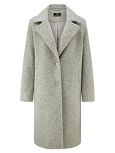 Mantel Peter Hahn grau