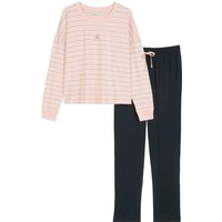Marc O'Polo Damen Pyjama Blend & Pair CottonSchlafanzug, Pyjama Set, Nachtwäsche