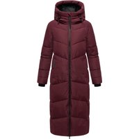 Marikoo Damen Steppmantel Firella mit Kapuze & Zwei-Wege-Reißverschluss