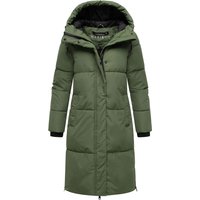 Marikoo Damen Steppmantel Michikoo mit Kapuze & Magnettaschen
