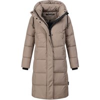 Marikoo Damen Winter Steppmantel Tabiaa XVI mit Kapuze & Fleece