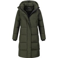 Marikoo Damen Winter Steppmantel Tabiaa XVI mit Kapuze & Fleece