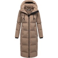 Marikoo Damen Winter Steppmantel Tikoraa mit abnehmbarer Kapuze